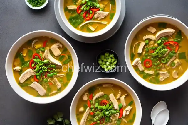 Vietnamese-Style Chicken Curry Soup