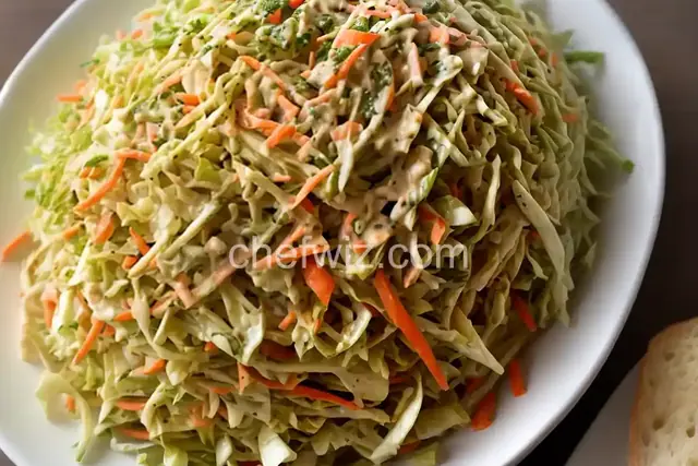 Vincent's Famous Garlic Coleslaw