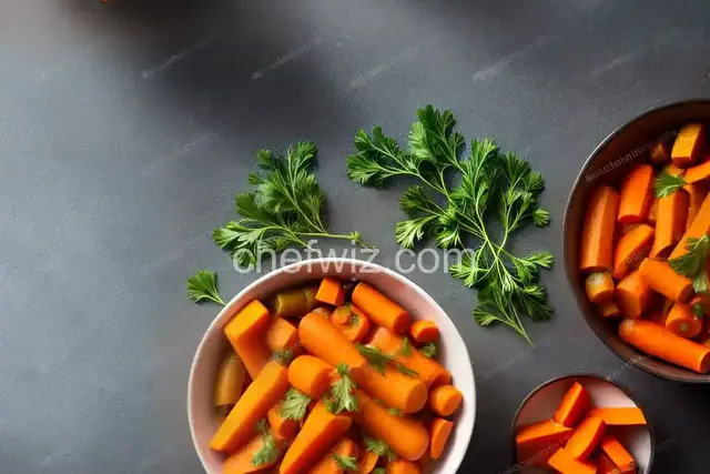 Vinegar Pickled Carrots