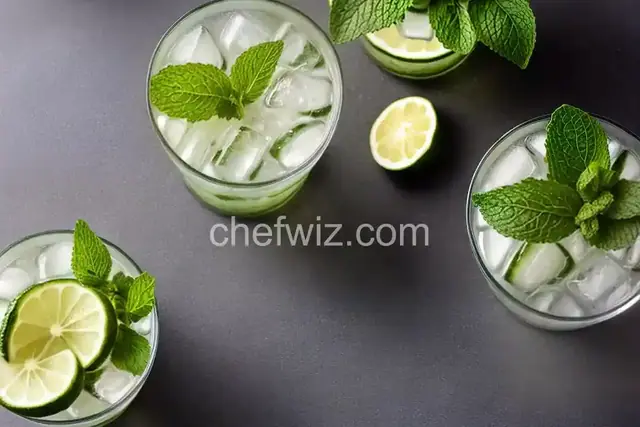 Virgin Cucumber Mojito