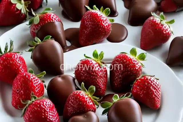 Vodka Chocolate-Covered Strawberries