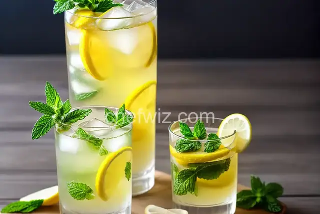 Vodka Lemonade with Mint