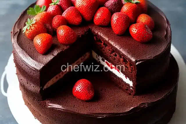 Volcano Cake