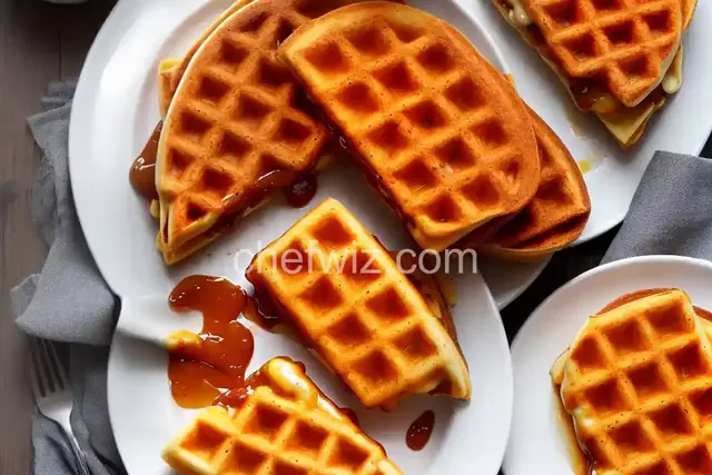 Waffle Iron Grilled Cheese