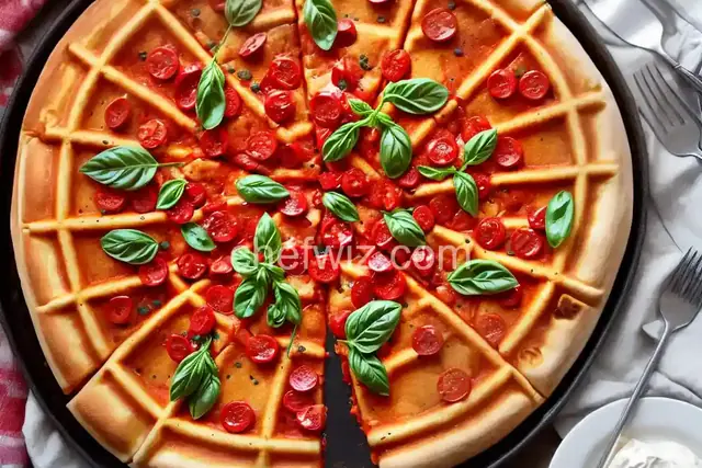 Waffle Maker Pizza