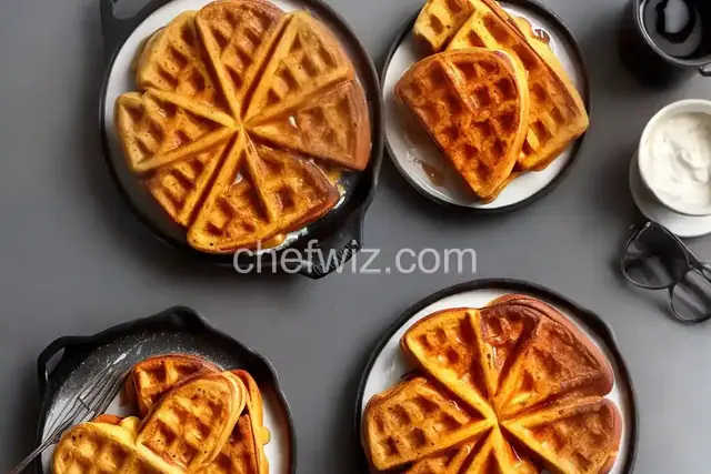 Waffled Brioche French Toast