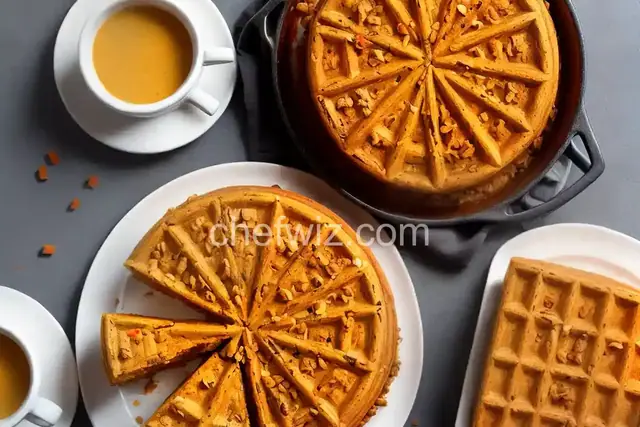 Waffled Carrot Cake
