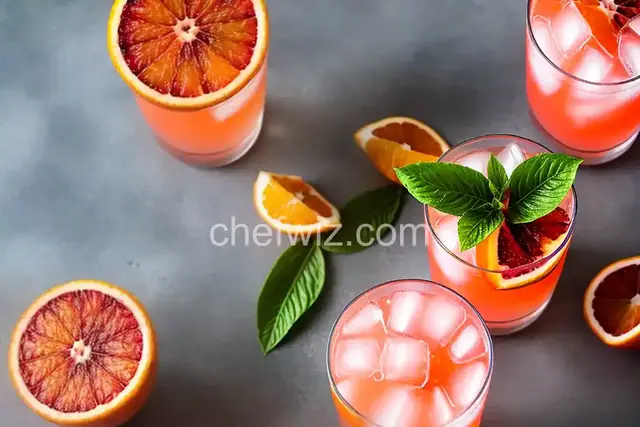 Wake-Up Call: Blood Orange Citrus Cooler Recipe