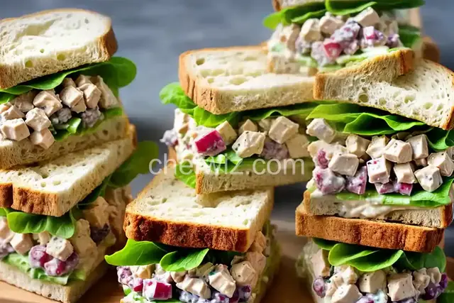 Waldorf Chicken Salad Sandwiches