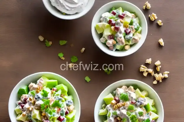 Waldorf Salad with Yogurt