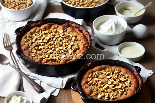 Walnut Banana Bread Pudding