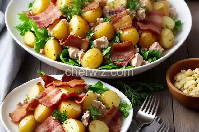 Warm Bacon Potato Salad