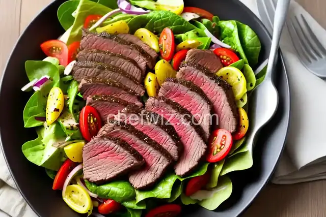 Warm Beef Tri-Tip Salad