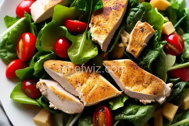 Warm Chicken and Swiss Chard Salad