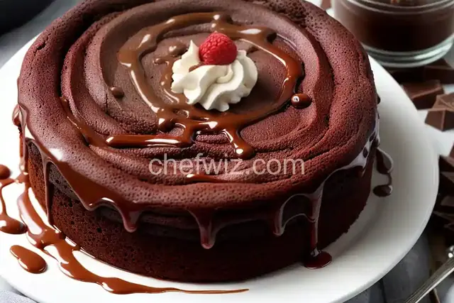 Warm Chocolate Peanut Butter Pudding Cake
