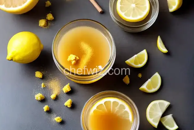 Warm Lemon, Honey, and Ginger Soother
