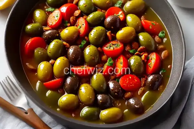 Warm Marinated Olives