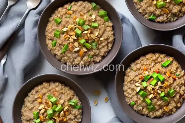 Warm Quinoa "Oatmeal"