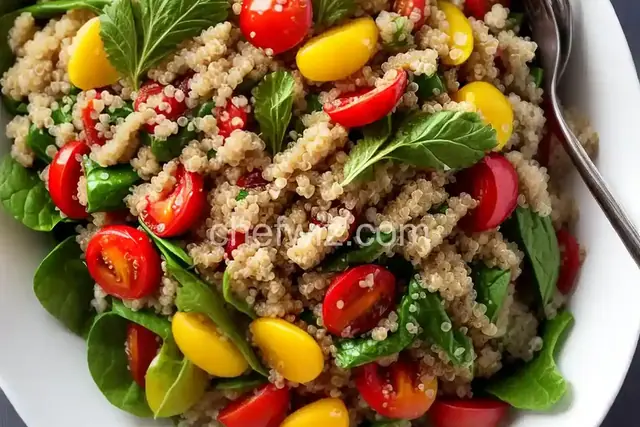 Warm Quinoa Salad