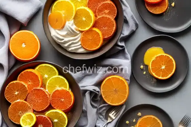 Warm Winter Citrus Dessert