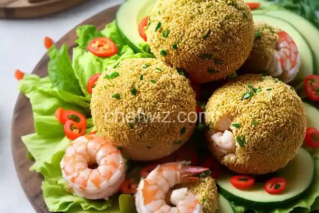 Wasabi and Shrimp Cheese Ball
