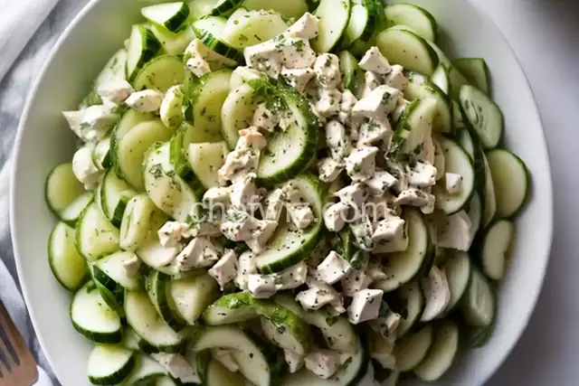 Watergate Cucumber Salad