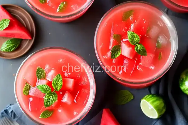 Watermelon Agua Fresca