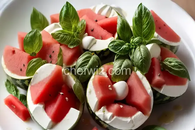 Watermelon Caprese