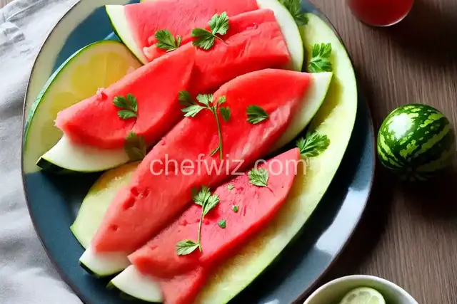 Watermelon Fish Snack for Kids