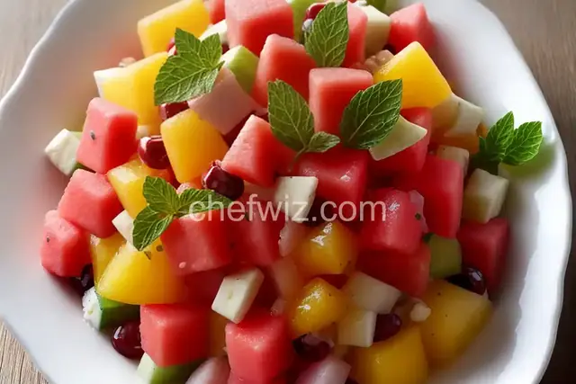 Watermelon Fruit Salad