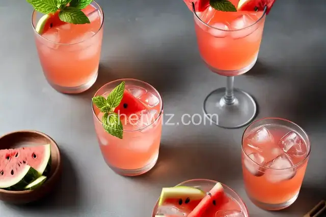 Watermelon Gin and Tonic