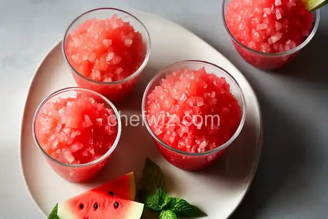 Watermelon Granita