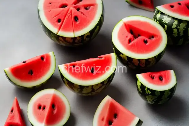 Watermelon Ice Cubes