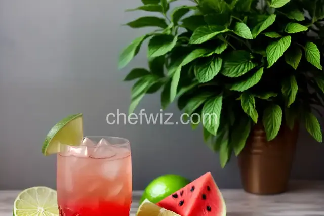 Watermelon Lime Spritzer