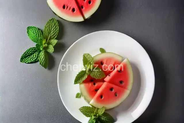 Watermelon-Mint Water