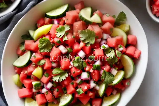 Watermelon Pico de Gallo