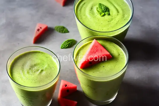 Watermelon Refreshing Green Smoothie