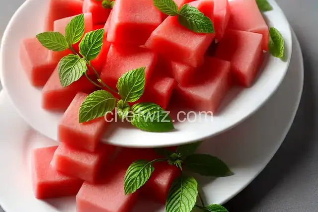 Watermelon Rind Candy