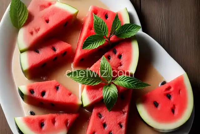 Watermelon Rind Preserves