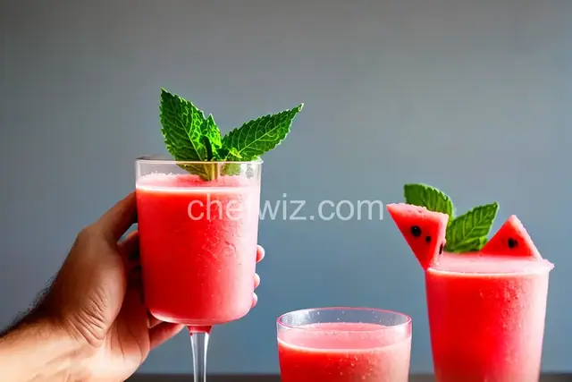Watermelon Slushies