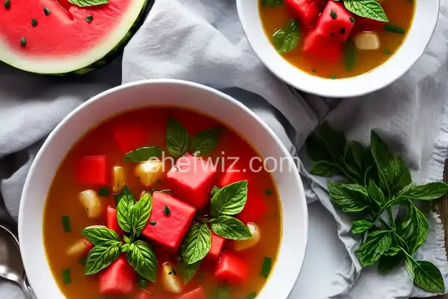Watermelon Soup