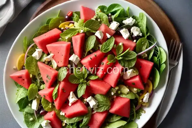 Watermelon Summer Salad