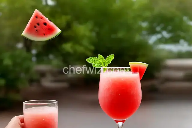 Watermelon Vodka Slush