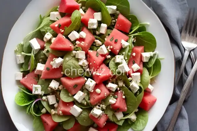 Watermelon and Feta Salad