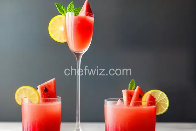 Watermelon and Strawberry Lemonade