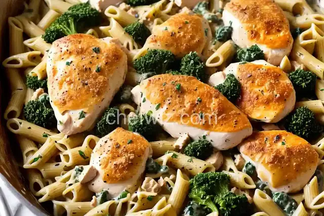 Weeknight Chicken Florentine Pasta