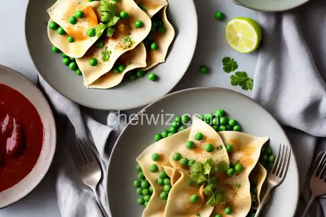Weeknight-Fancy Ravioli With Creamy Peas