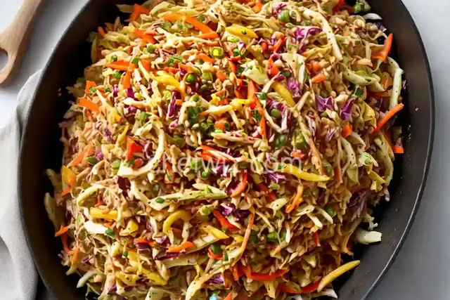 Weeknight Skillet Slaw