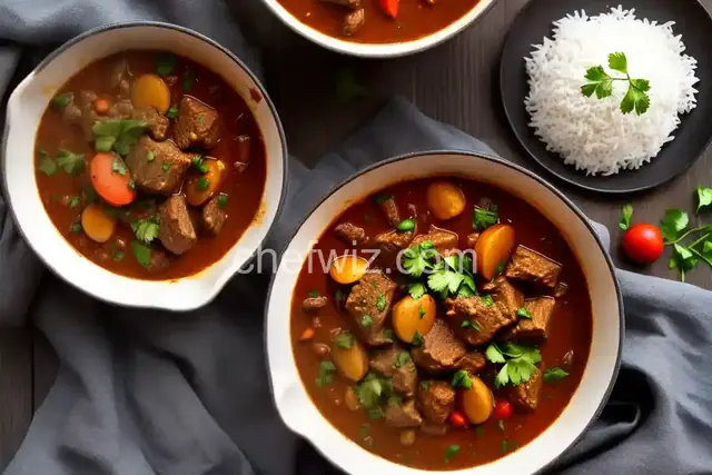 West African Goat Meat Stew