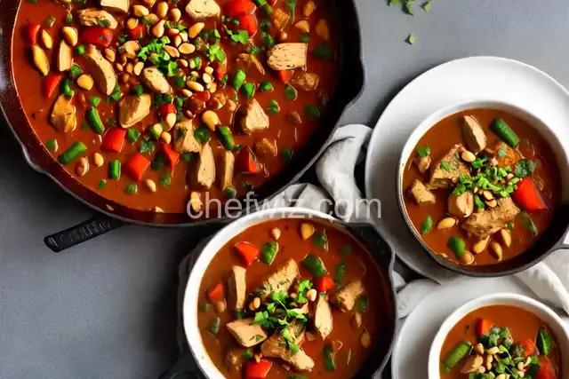 West African-Inspired Chicken & Peanut Stew